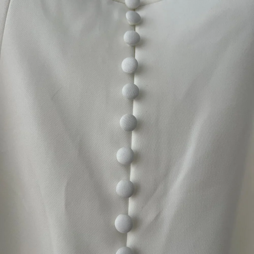 Jenny Yoo Oda Ivory Fit and Flare Bridal Skirt NWT